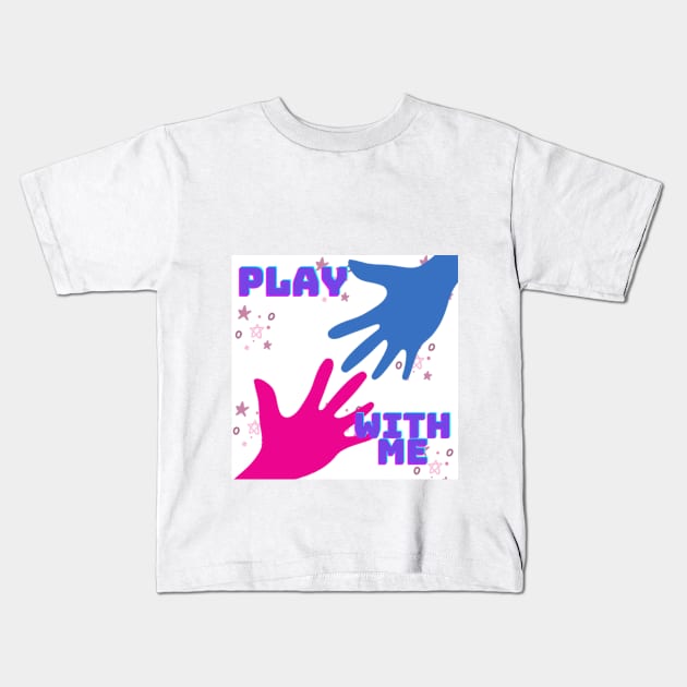 play with me Kids T-Shirt by artscat